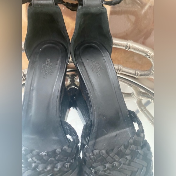 Hermès Sophia Leather Espadrilles Size: 6 (36) - Picture 8 of 8